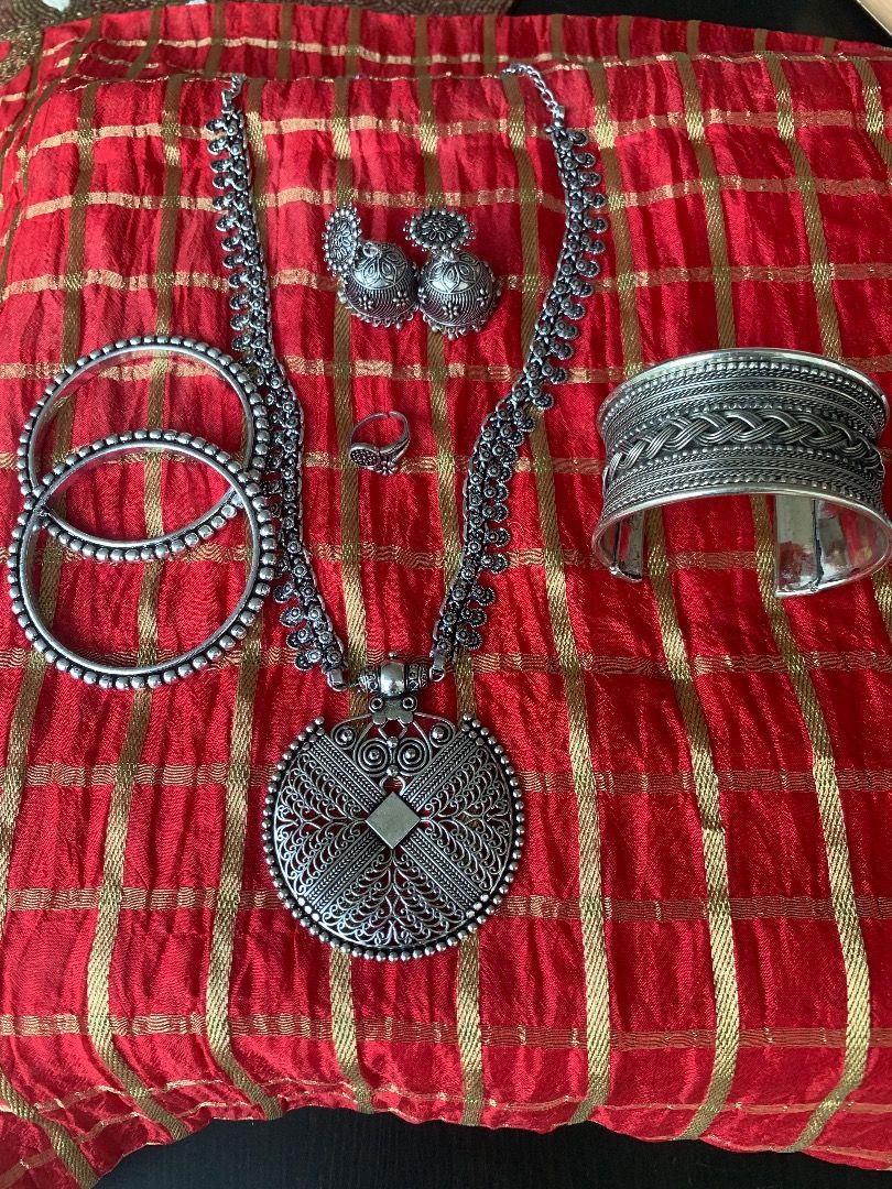 German Silver Indian Jewellery