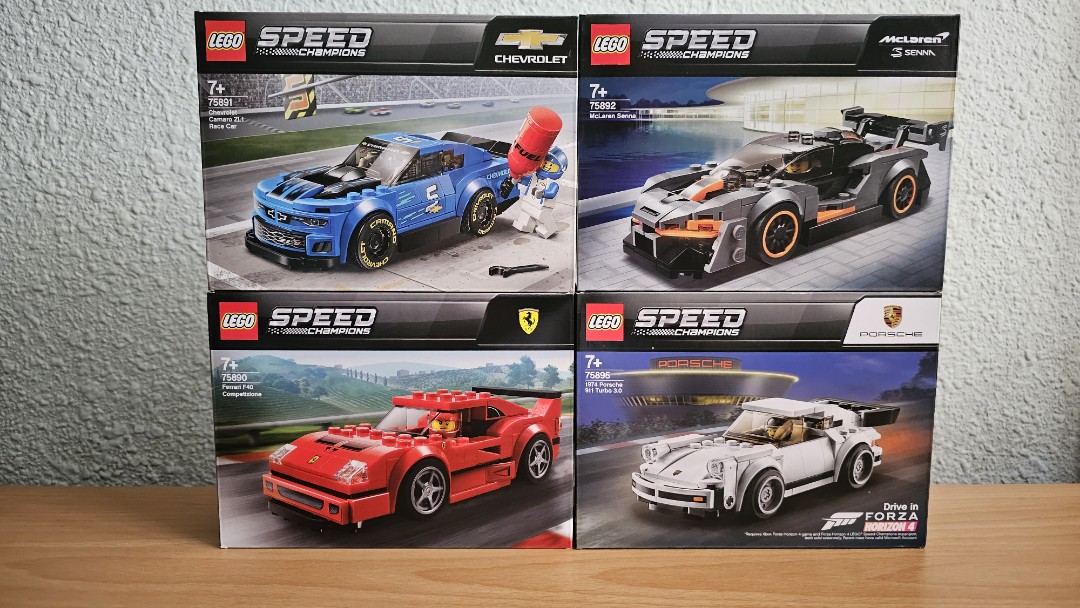 [Rare Retired Bundle Deal] Brand New Lego Speed Champions Sets 75890 ...