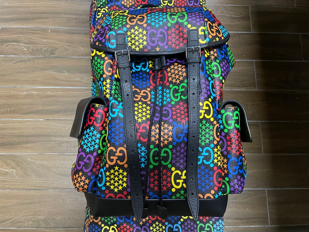 Gucci 2025 psychedelic backpack