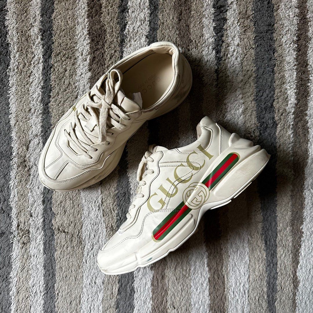 Gucci Rhyton Men s Fashion Footwear Sneakers on Carousell