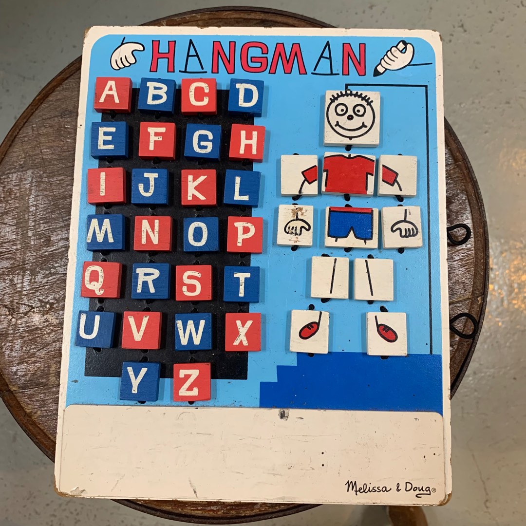 Hangman Boardgame, Hobbies & Toys, Toys & Games on Carousell