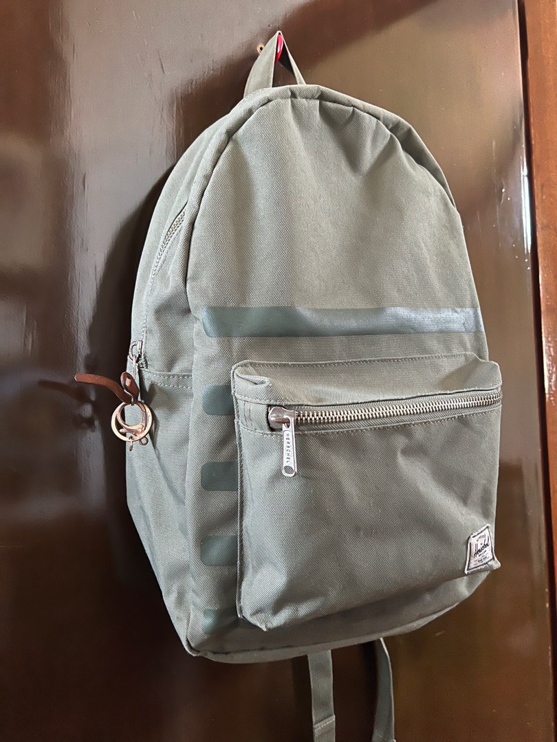 Herschel Olive Green Backpack on Carousell