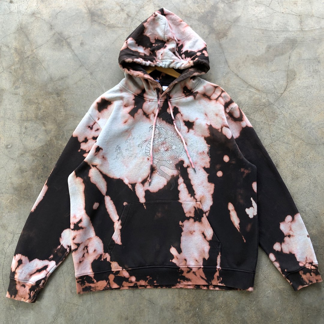 Baggy tie dye shop sweatshirt