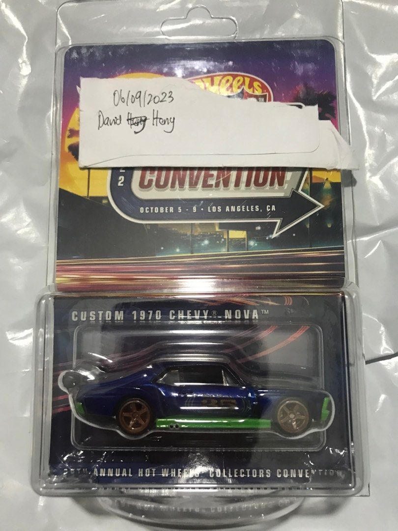 ホットウィール カスタム 1970 シェビー ノヴァ 36TH（Custom