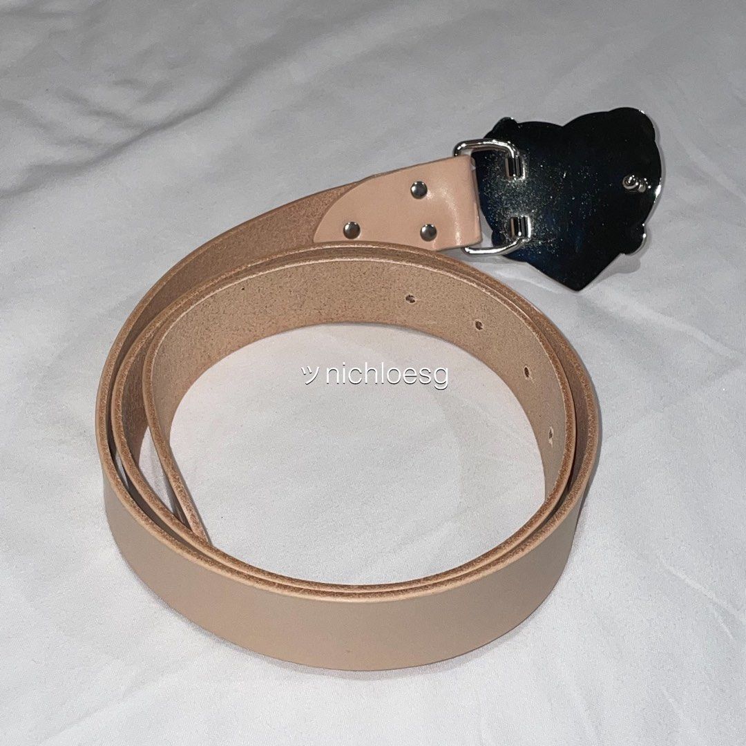 HUMAN MADE HEART LEATHER BELT, Men's Fashion, Watches  Accessories, Belts  on Carousell