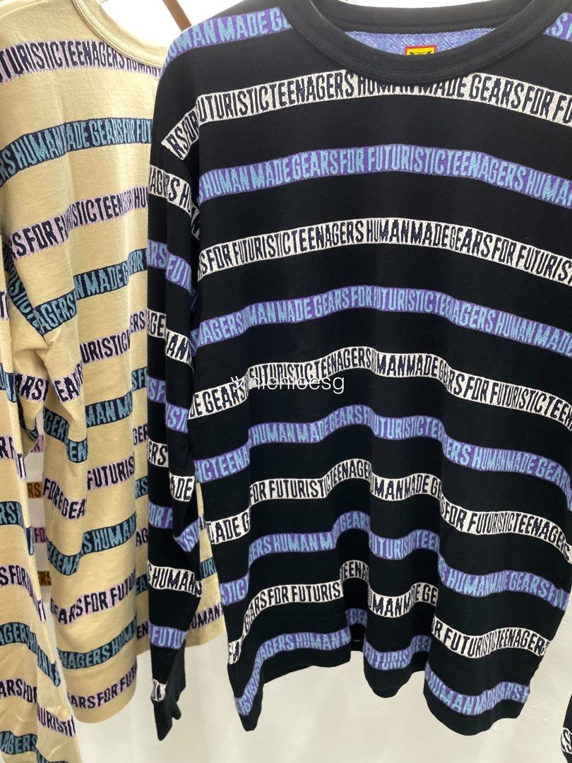 HUMAN MADE JACQUARD L/S T-SHIRT
