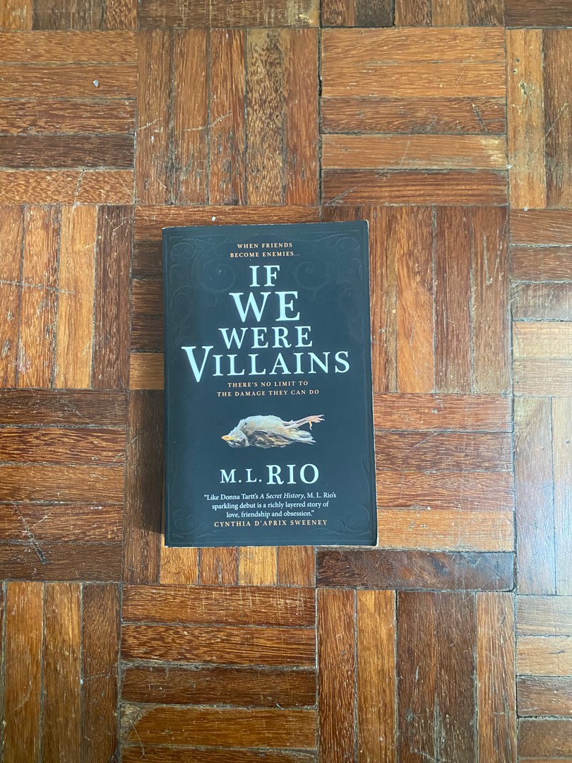 If We Were Villains by M. L. Rio, Hobbies & Toys, Books & Magazines,  Storybooks on Carousell