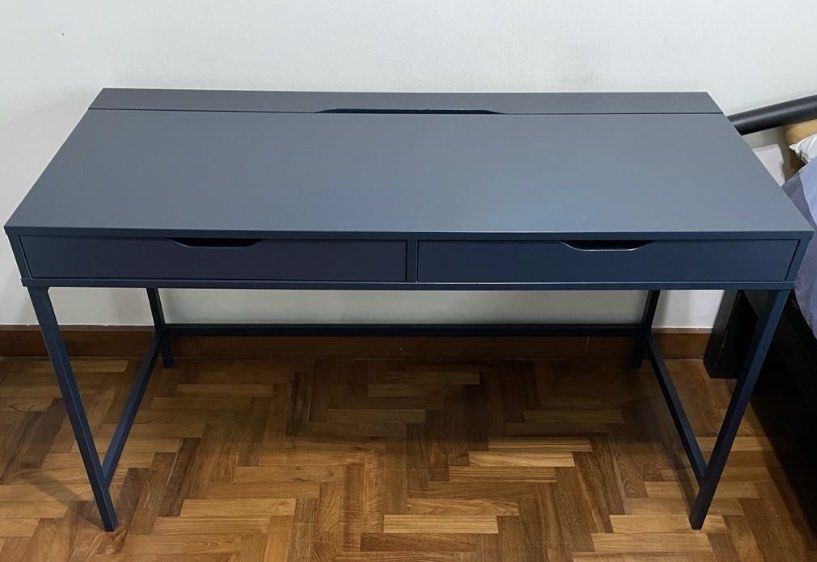 IKEA ALEX STUDY TABLE, Furniture & Home Living, Furniture, Tables ...