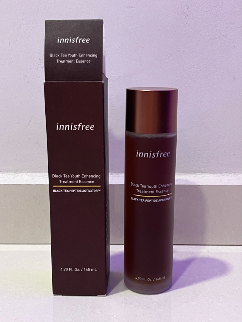 Innisfree Black Tea Youth Enhancing Treatment Essence (145ml), Beauty