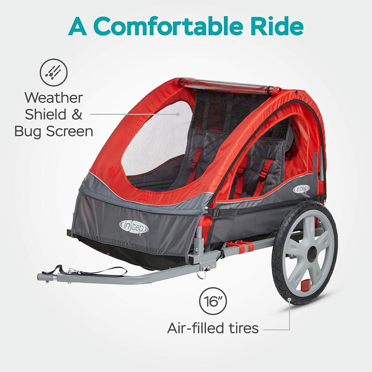 Instep single seat bike trailer outlet