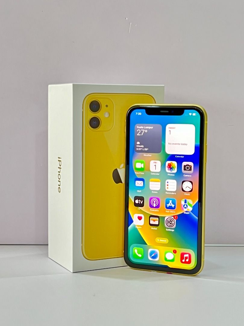 Apple Iphone 11 128gb Yellow PRE OWNED