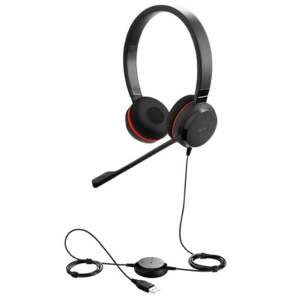 Jabra evolve 20 ms duo headset best sale