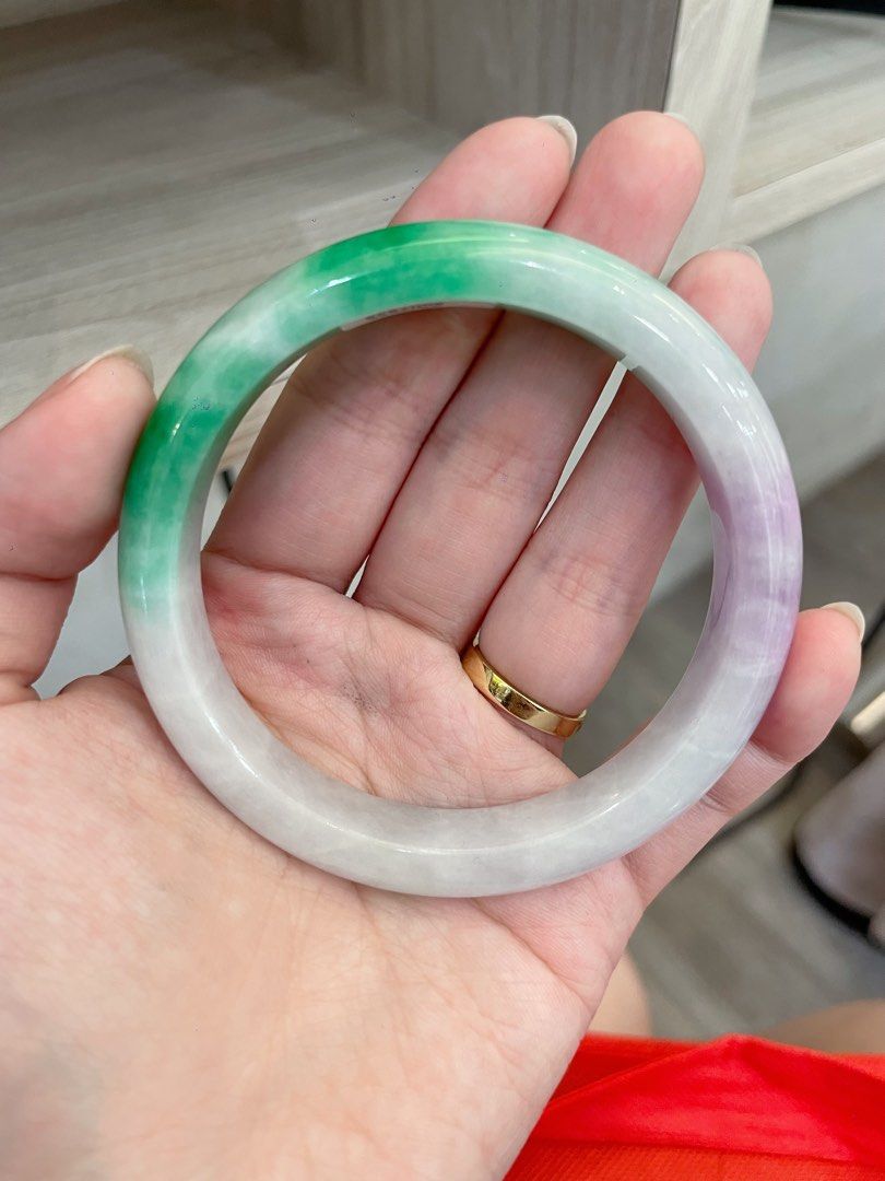 Lavender store jadeite bangle
