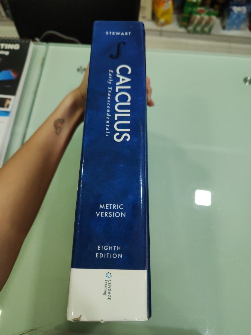 James Stewart Calculus (Metric version, 8th edition) early