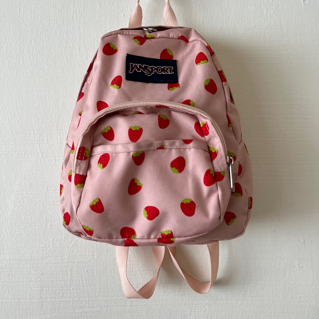 Jansport strawberry backpack hotsell