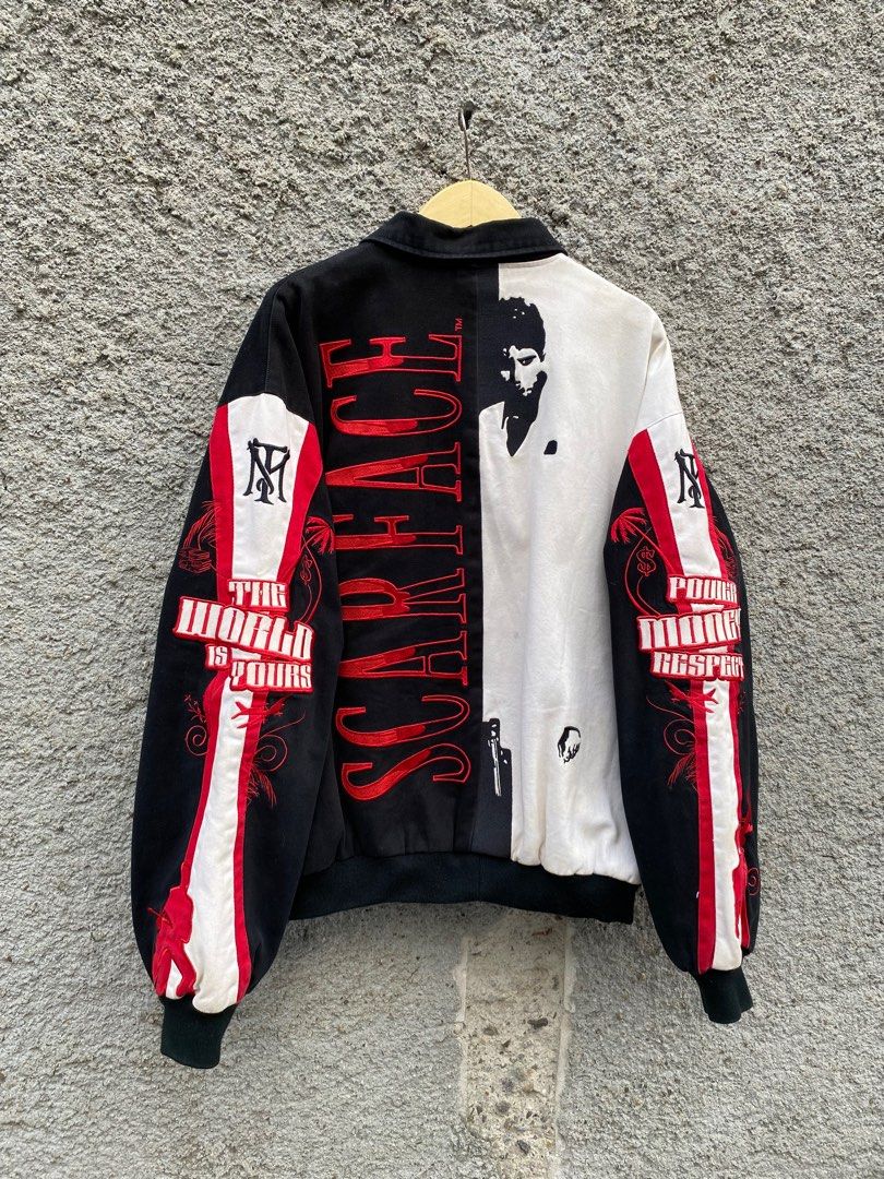 Vintage Scarface Jeff Hamilton Jacket Size Medium – Thrift Sh!t Vintage