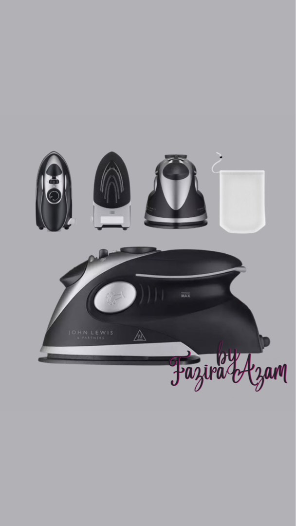 John Lewis Travel Iron (READYSTOCK), TV & Home Appliances, Irons