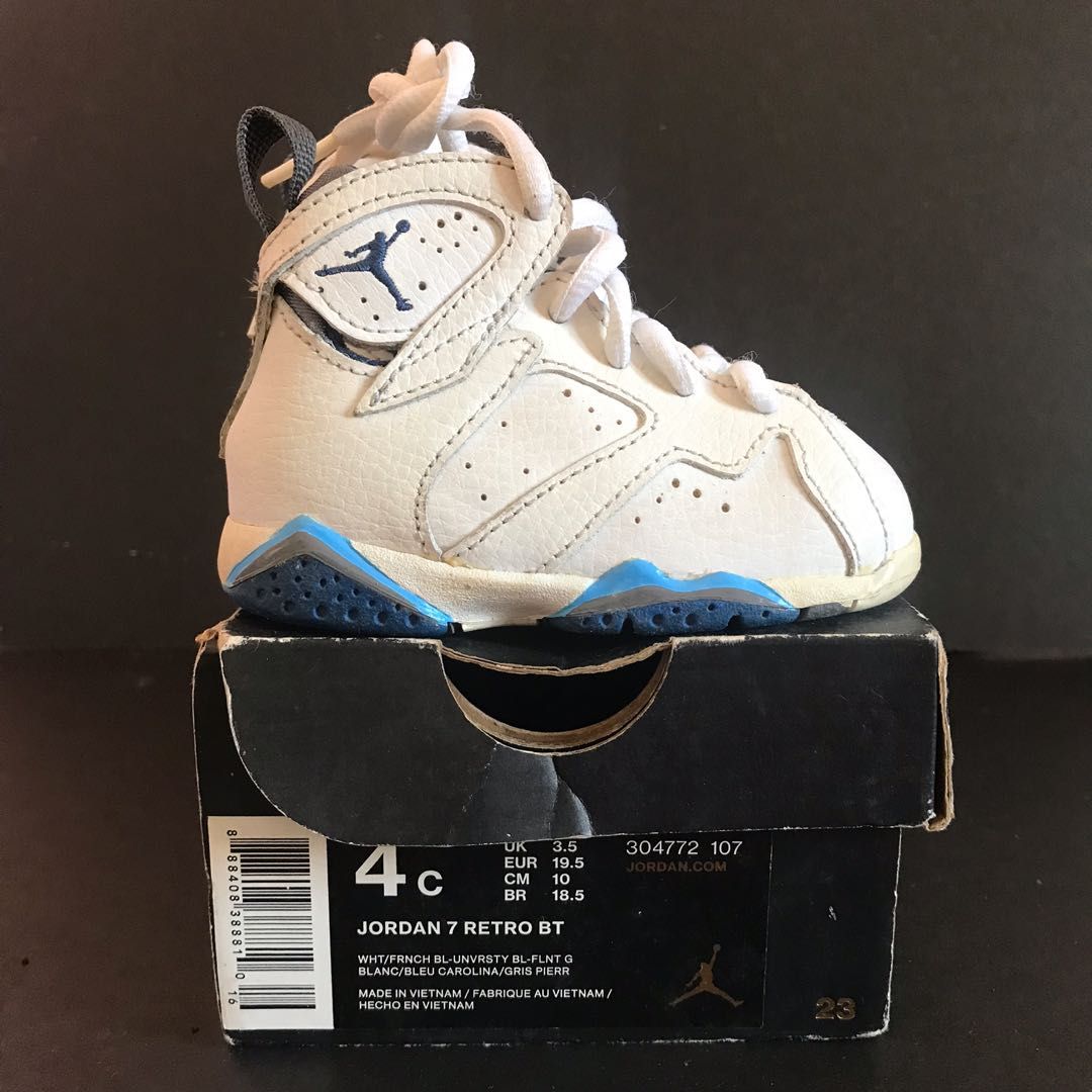 Baby blue jordan retro 7 clearance