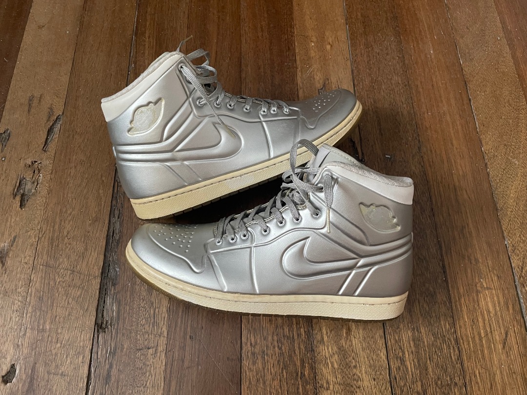 Jordan 1 Anodized Silver, Men's Fashion, Footwear, Sneakers on Carousell