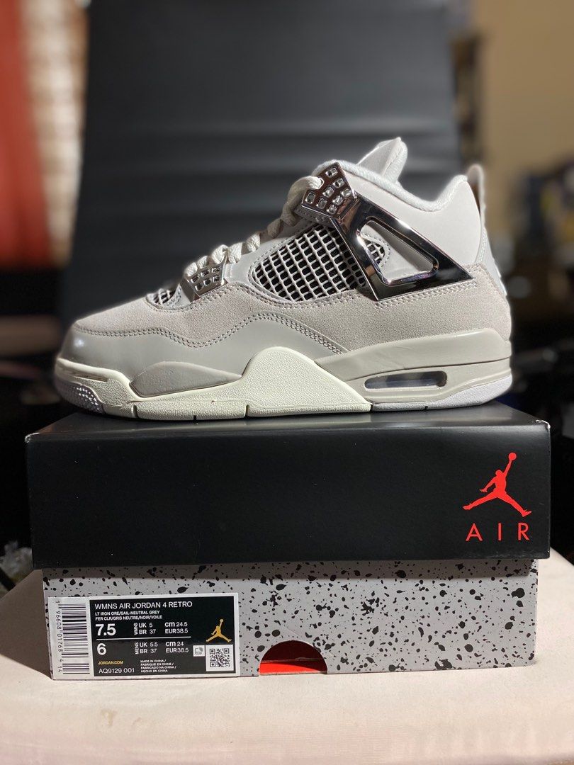 Jordan 4 Frozen Moments, Women's Fashion, Footwear, Sneakers on