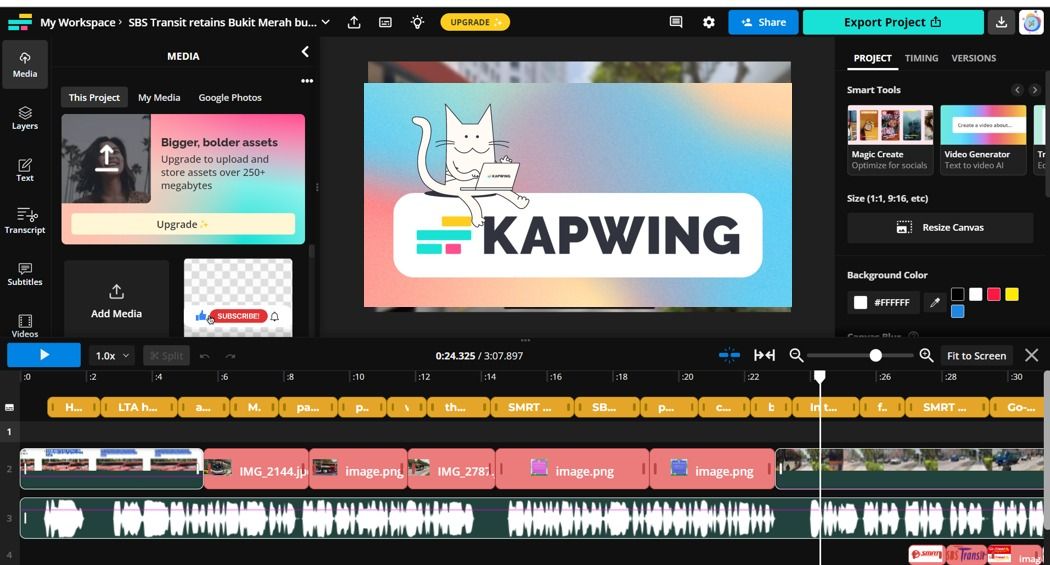 KAPWING VIDEO EDITING SOFTWARE (1 YEAR PREMIUM), Computers & Tech