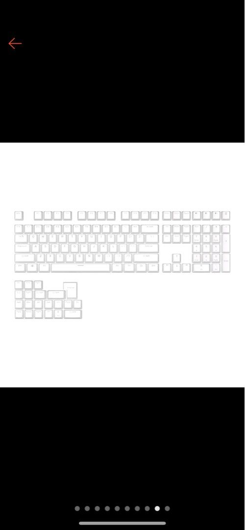 Keycaps for Mechanical Keyboard (Category: Computer Keyboard) located in Pasig City. Submitted by haniarue (Listing ID 1253281697, Image 2). Description: new gcash or bpi Pinagbuhatan, Pasig city.