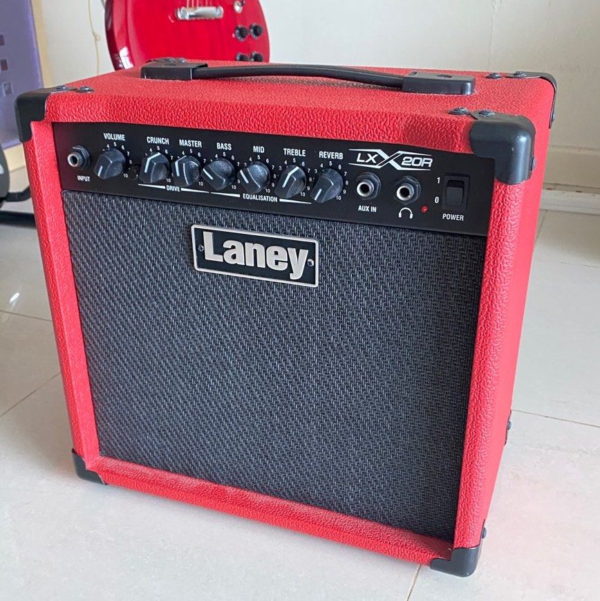 Laney LX20R Red Guitar Amp/Amplifier, Audio, Soundbars, Speakers