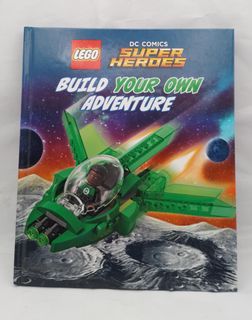 LEGO DC COMICS Super Heroes Build Your Own Adventure Book Hard Cover Activity Book ONLY