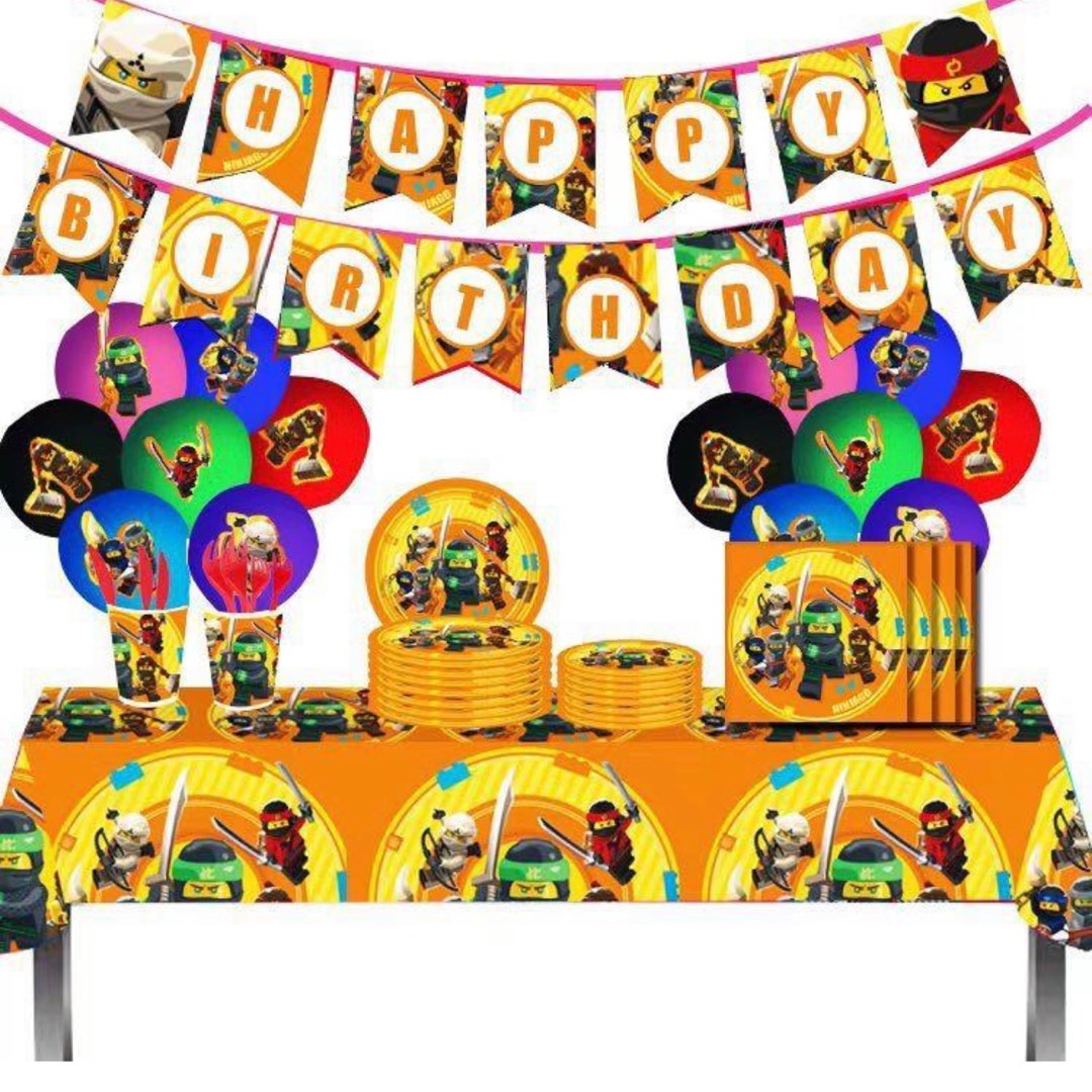 Lego ninjago birthday cheap banner