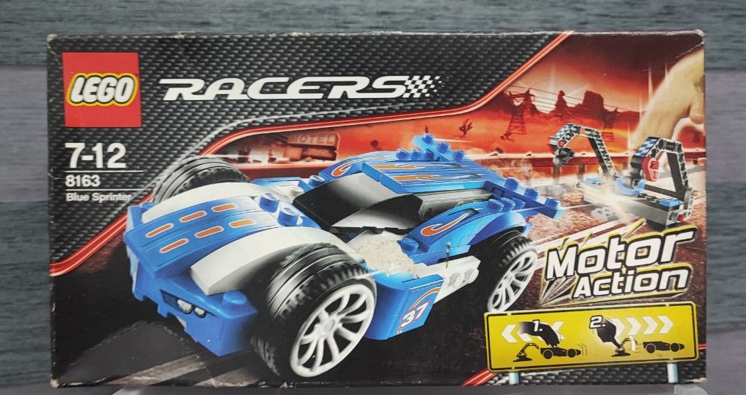 Lego Racers Rally Sprinter Lego Racer Blue Sprinter, Hobbies & Toys, Toys & Games on Carousell