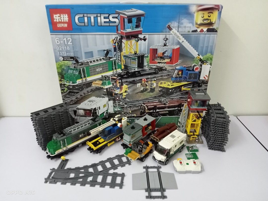 Lepin cargo train new arrivals