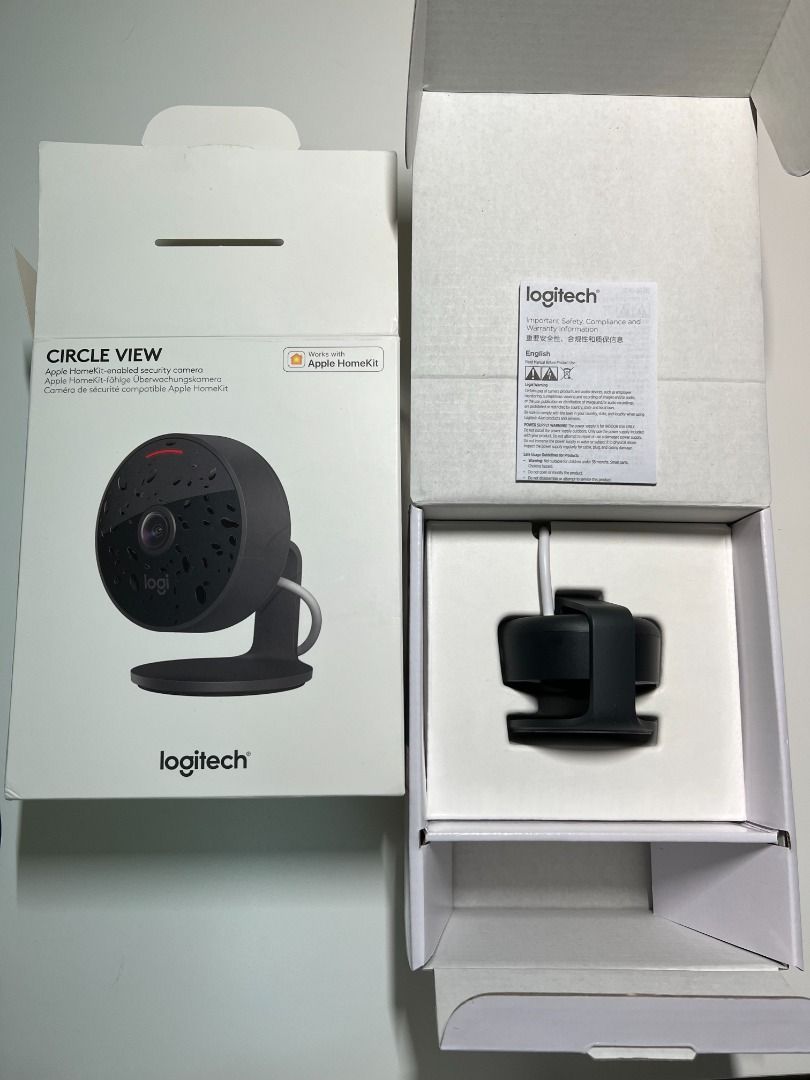 Logitech Circle View Security Camera Apple HomeKit Enabled, Furniture