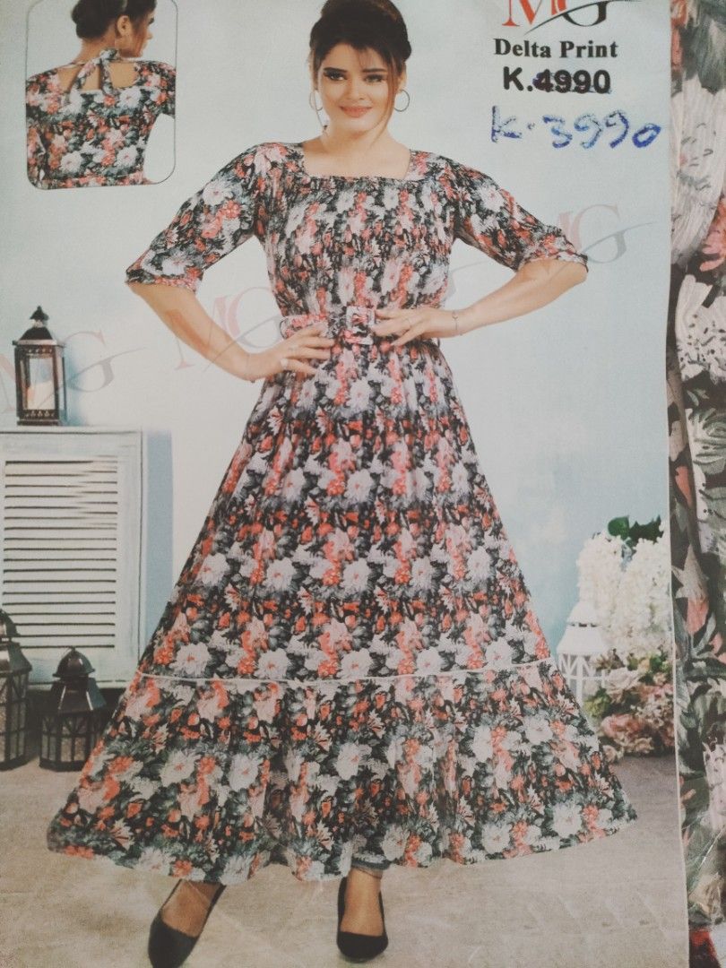 Long Dress, Women's Fashion, Dresses u0026 Sets, Dresses on Carousell
