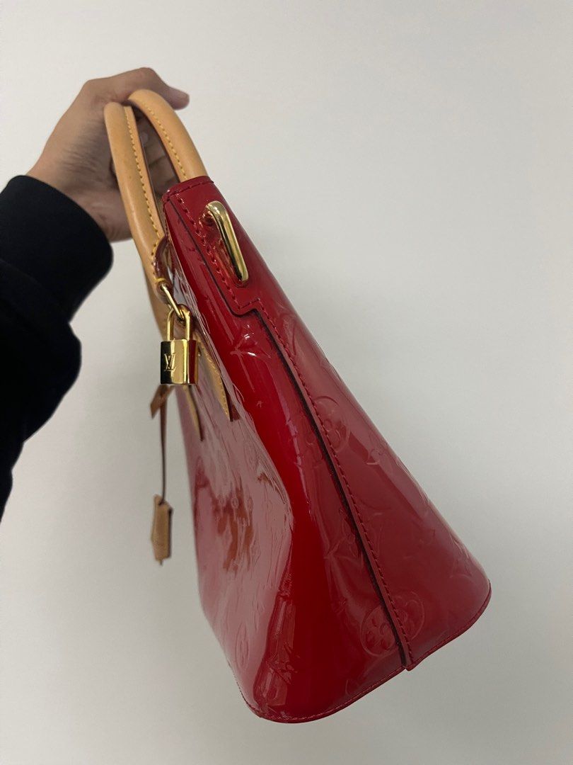 Louis Vuitton Cerise Monogram Vernis Montebello PM Bag