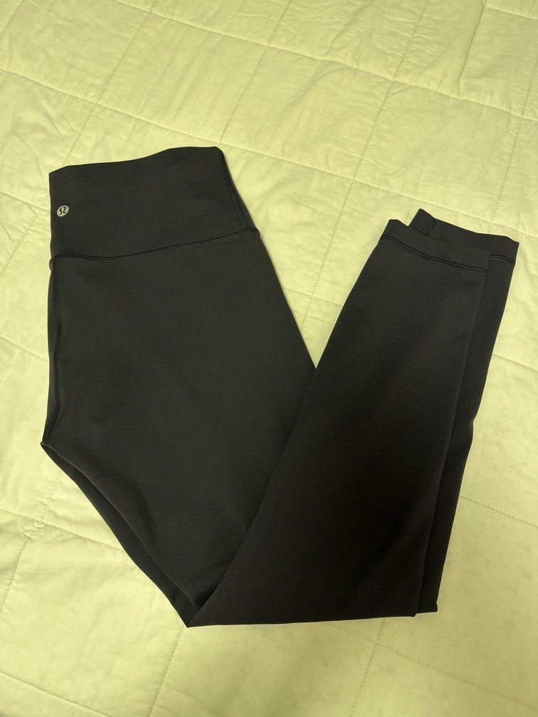 Lululemon Black Yoga Pants, Size 8
