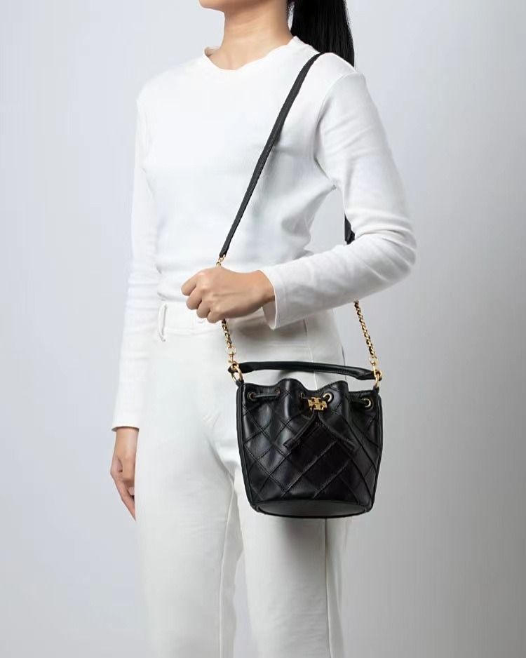 Large Fleming Soft Bucket Bag: Women's Handbags - Tory Burch