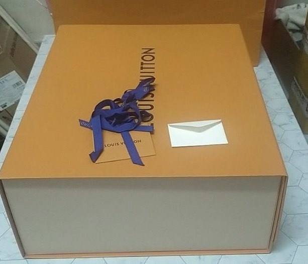 Lv box louis vuitton kotak authentic original