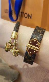Louis vuitton Nanogram strass bracelet. comes with receipts and box . wore  twice