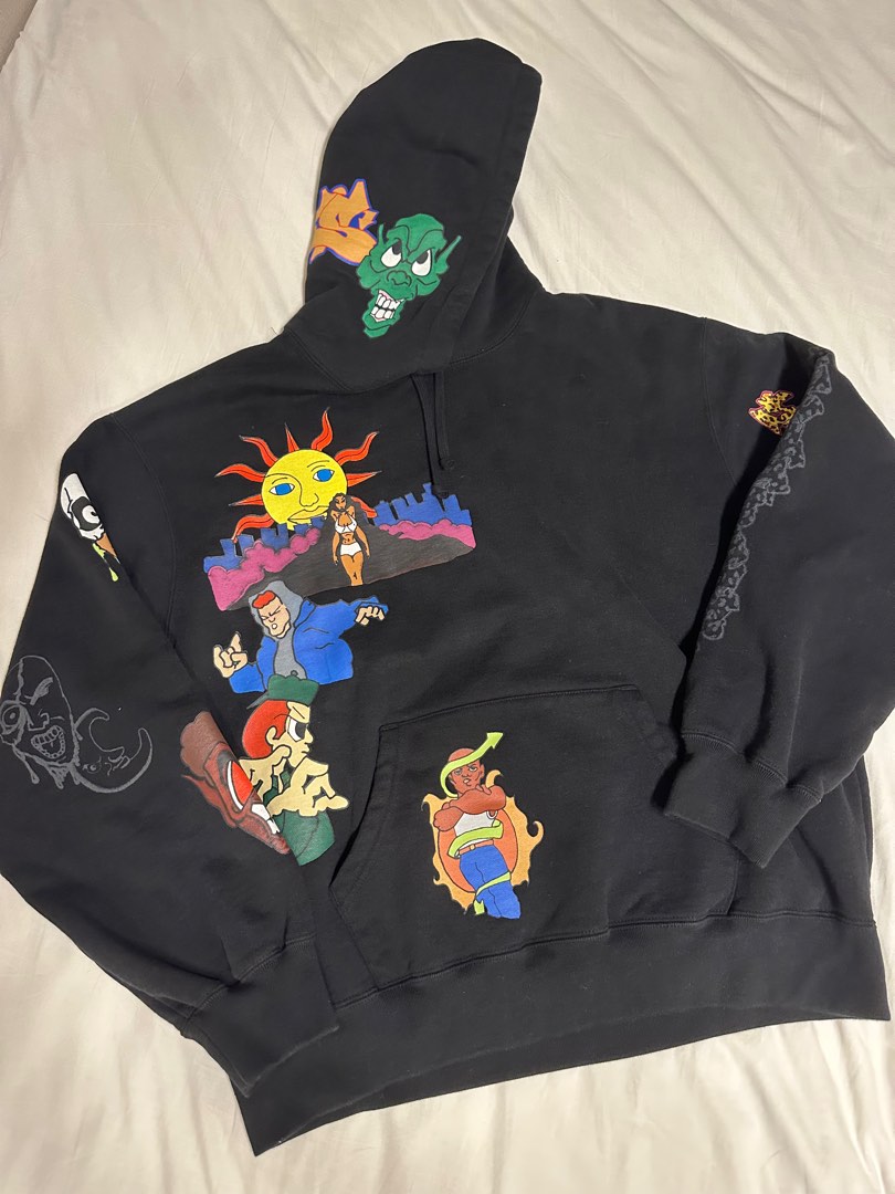 Supreme hoodie on sale rick and morty