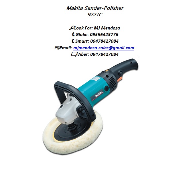 Makita SanderPolisher 9227C, Commercial & Industrial, Industrial