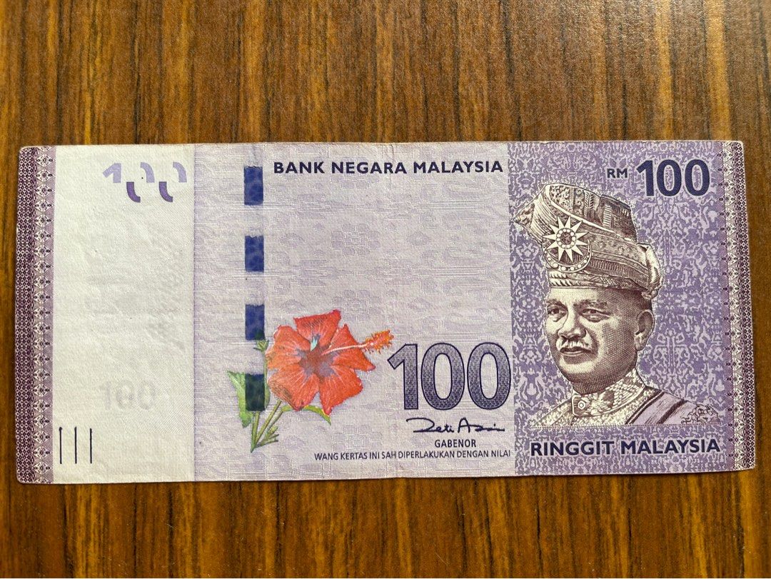 Malaysia RM100 ZA Replacement note, Hobbies & Toys, Memorabilia ...