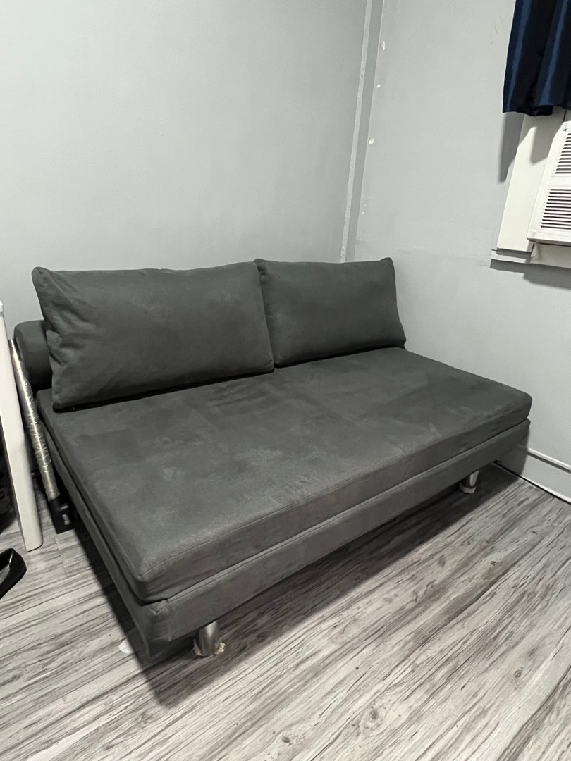 Mandaue foam sofa bed, Furniture & Home Living, Furniture, Sofas on Carousell