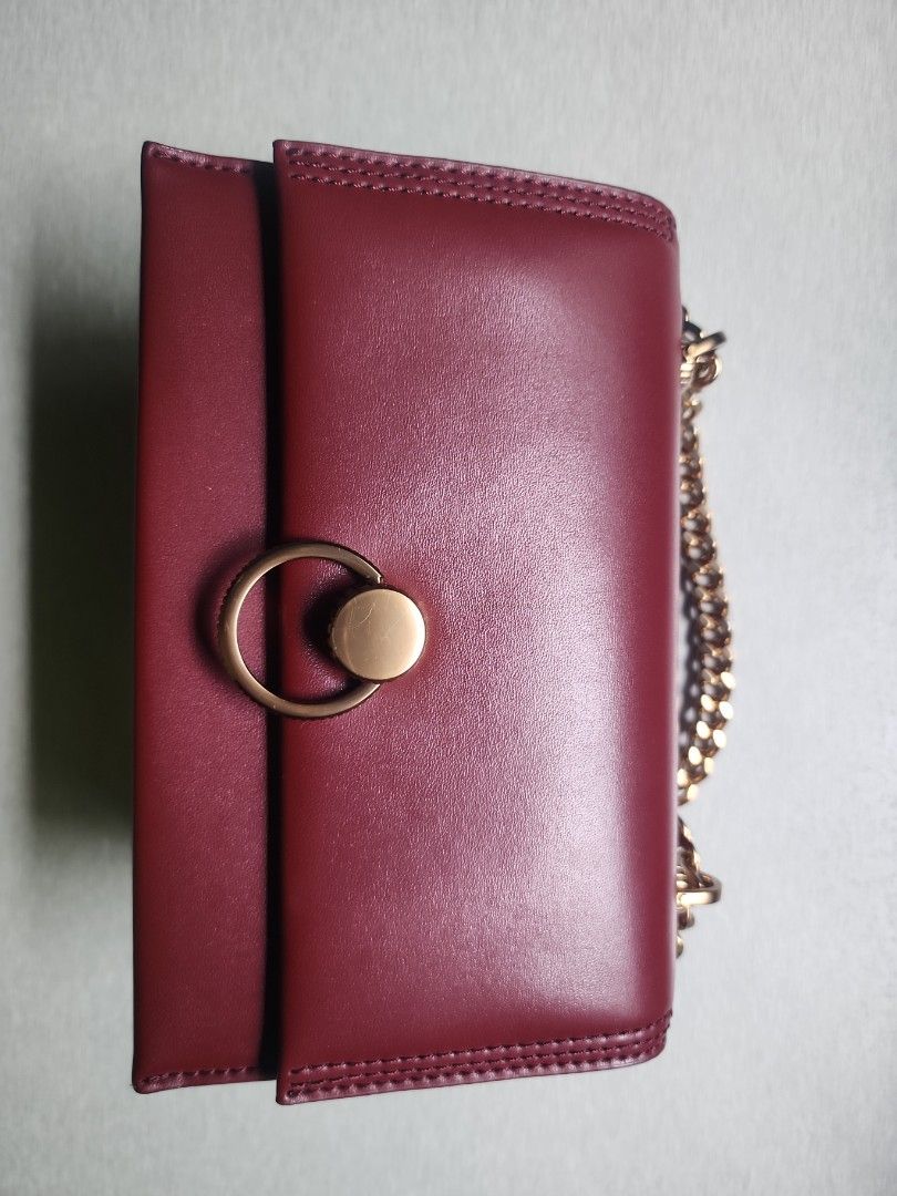 Maroon Sling Bag