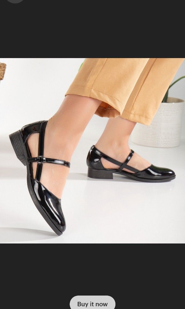 Mary Jane Shoes Women Vintage Style Low Heels Shoes Boho