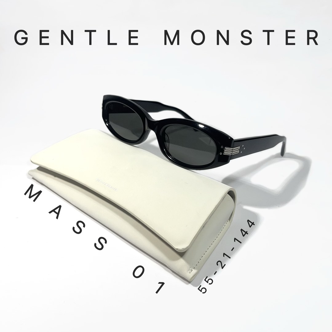 MASS 01 | Gentle Monster Suglasses |55-21-144, Men's Fashion