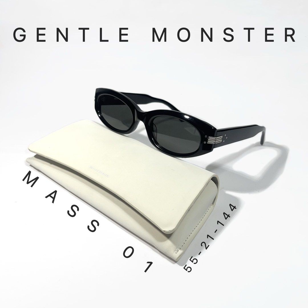 Ready Stock)MASS 01 Oval Shape | Gentle Monster Suglasses | 55-21
