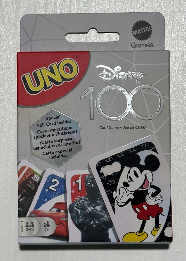 Mattel® UNO® Disney 100 Card Game, 1 ct - City Market