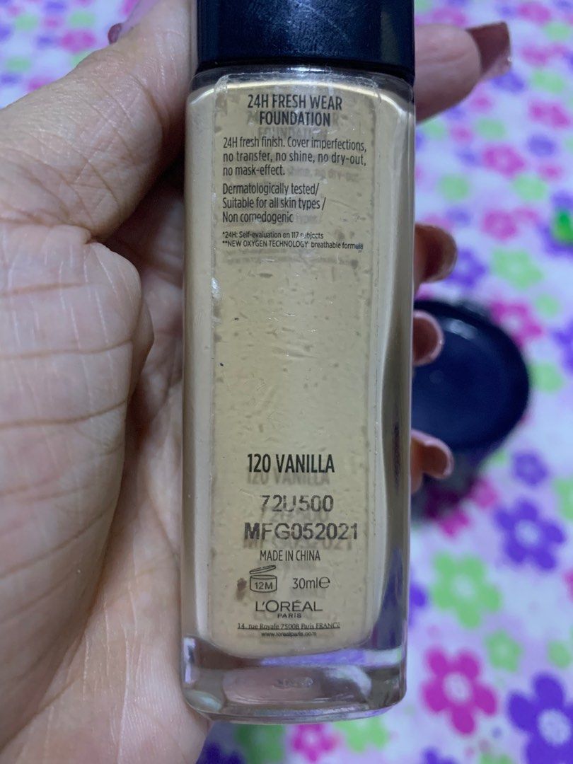 Maybelline 24 hour long lasting stay liquid foundation, Beauty