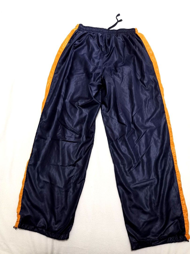 Mens nylon tracksuit bottoms sales