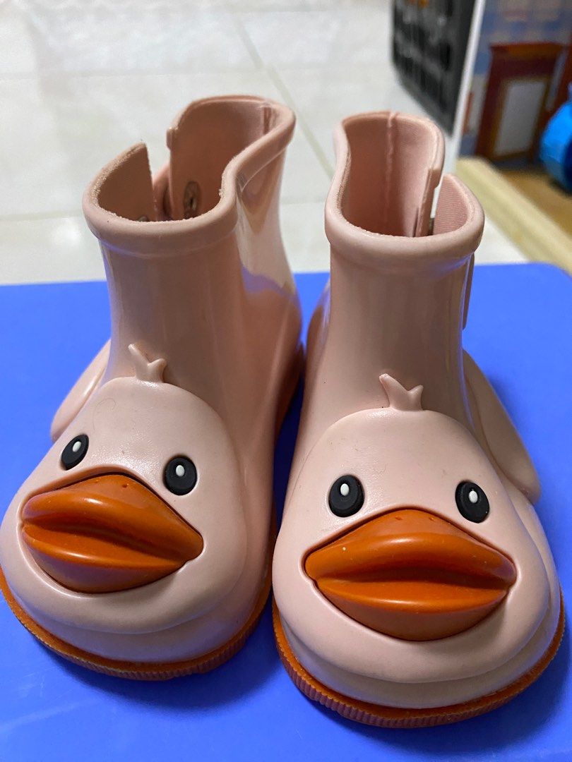 Mini melissa duck boots clearance